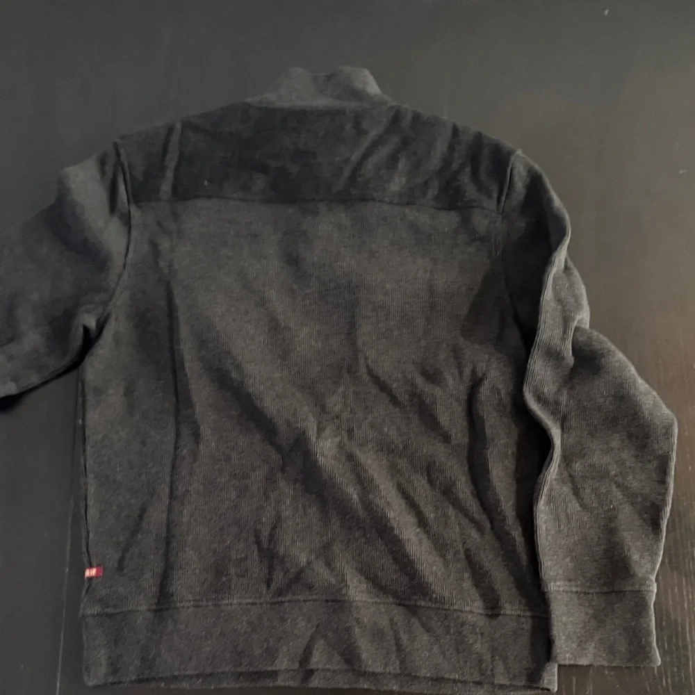 Banana Republic Charcoal Button-Up Men's Sweater Size Large